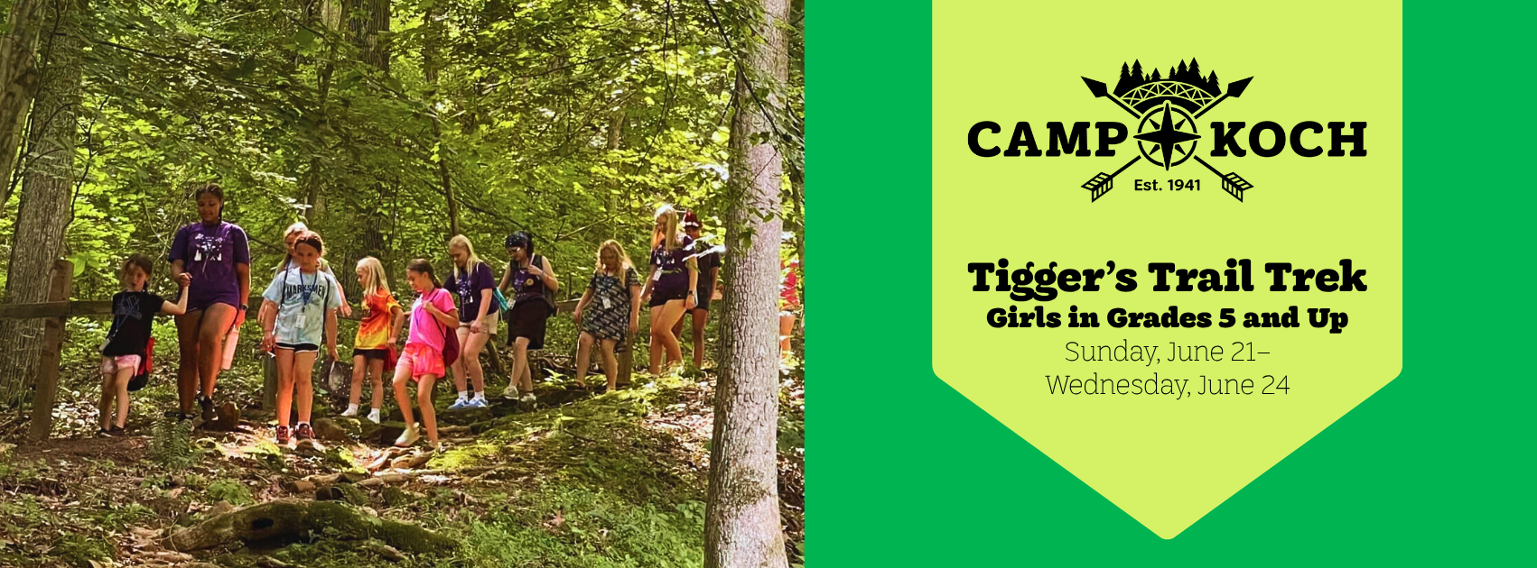 Tigger's Trail Trek  | Camp Koch